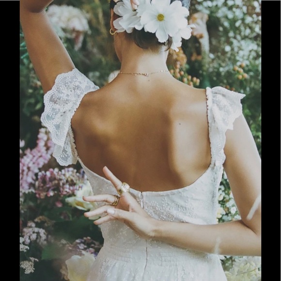 Spell Le Gauze Lace Kerchief Dress 